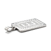 Non-Tarnish 304 Stainless Steel Pendants STAS-K216-48E-P-3