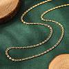 304 Stainless Steel Lumachina Chain Necklaces NJEW-F248-17A-G-1