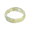 Natural New Jade Beaded Stretch Bracelets for Women Men BJEW-M049-08A-4