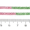 Transparent Gradient Color Cubic Zirconia Strand ZIRC-NH0002-01H-4