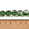 Handmade Dichroic Foil Glass Beads Strands DICH-U001-10C-4