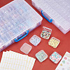 2 Bags Rectangle Plastic Organizer Package Boxes CON-BC0008-24-4