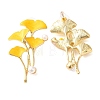 Alloy with Enamel Ear Studs LS-EJEW-U002-07A-1