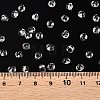6/0 Baking Paint Transparent Fringe Glass Seed Beads X1-SEED-N006-06A-5