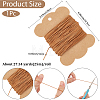 25M Round Cowhide Leather Cord WL-CL0001-40-2