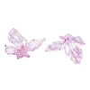 Transparent Plastic Pendants KY-N025-44F-2