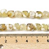 Natural Fire Crackle Agate Beads Strands G-H078-C49-6mm-05-5