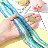 Electroplate Glass Beads Strands EGLA-FS0001-42A-9