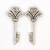 Tibetan Style Alloy Pendants TIBEP-16487-AS-FF-1