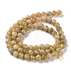 Natural Yellow Garnet Beads Strands G-Z129-C01-6mm-01-3
