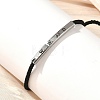 Word WWJD Polyester Cord Slider Bracelets BJEW-P384-01P-3