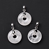 Natural Quartz Crystal Pendants G-E059-01P-06-2