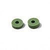 Eco-Friendly Handmade Polymer Clay Beads CLAY-R067-4.0mm-B43-3