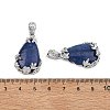 Dyed Natural Lapis Lazuli Pendants G-P393-P10-3