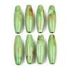 Opaque Acrylic European Beads OACR-G064-08B-1