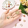 16Pcs 8 Styles Zinc Alloy Enamel Connector Charms FIND-YW0012-70-4