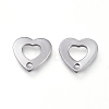 Non-Tarnish 304 Stainless Steel Charms STAS-L232-084P-2