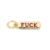 Brass Enamel Charms KK-P338-01G-F02-1