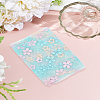 4.5M Sakura Printed Chinlon Tulle Rolls DIY-LP0005-97A-1