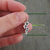 Flower Alloy Dangle Earrings FS-WGFD447-01-1