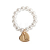 Plastic Imitation Pearl & Alloy Finger Rings FS-WG241E1-09-1