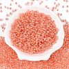 6/0 Transparent Inside Colours Glass Seed Round Beads SEED-N006-004J-2