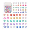 Craftdady 700Pcs 7 Styles Opaque Resin Cabochons CRES-CD0001-07-2