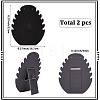 2Pcs Desktop Paper Necklace Display Stands NDIS-SC0001-03B-2