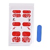 Fruit Floral Leopard Print Full Wrap Nail Polish Stickers MRMJ-T078-ZA-M1-3