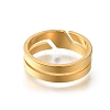 304 Stainless Steel Rings for Women RJEW-S238-07G-3