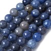 Natural Blue Aventurine(Dyed and Heated) Beads Strands G-U015-10MM-01-2