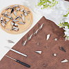 30Bags Alloy Decorative Rivets FIND-GF0009-69B-P-4