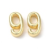 Brass Slide Charms KK-L253-15G-09-1