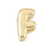 Brass Slide Charms KK-Z163-01G-F-1