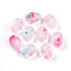 Transparent Acrylic Beads TACR-T028-38C-2