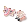 Transparent Resin Cabochons CRES-L050-01A-2