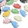 Baking Paint Opaque Acrylic Beads AC-CBADA7D-01-1