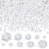 800Pcs 10 Styles AB Color Plated Electroplated Glass Beads Strands GLAA-GA0001-85-9
