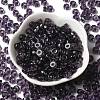 Transparent Colours Glass Seed Beads SEED-E001-T3x6mm-04-2