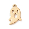 304 Stainless Steel Charms STAS-G287-01G-1