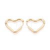 304 Stainless Steel Hoop Earrings STAS-T074-53G-1