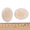 Natural Rose Quartz Pendants G-K353-06I-3