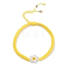 Adjustable Nylon Thread Braided Bead Bracelets BJEW-JB05959-01-1