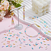 60G Baking Paint Glass Tube Beads GLAA-SC0003-43A-4