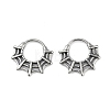 Spider Web 316 Surgical Stainless Steel Hoop Earrings EJEW-G416-40AS-4