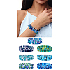 Handmade Polymer Clay Heishi Surfer Stretch Bracelets Set BJEW-SW00099-03-8