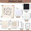 Square Flower Press Kits DIY-WH0453-31-2
