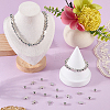 600Pcs 2 Styles CCB Plastic Beads CCB-SP0001-15A-4