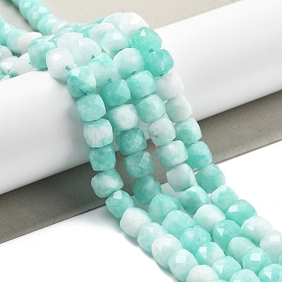 Natural Quartz Imitation Amazonite Beads Strands G-C179-B21-01-1