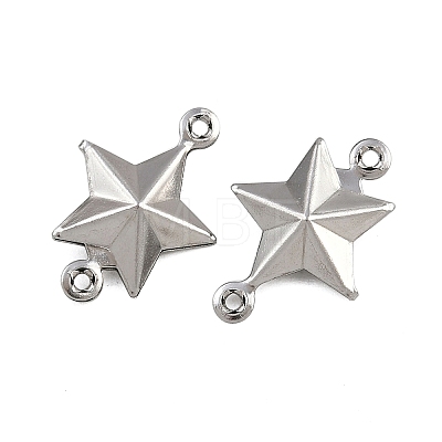304 Stainless Steel Connector Charms X-STAS-L297-10P-1